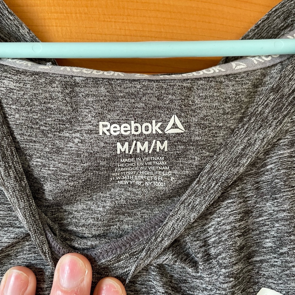 Grey Reebok Athletic Tee - Picture 3 of 3